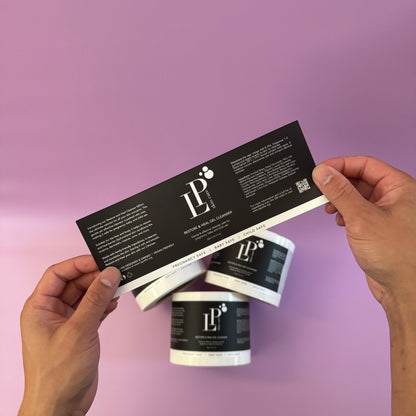 Rectangle Synthetic Roll Labels