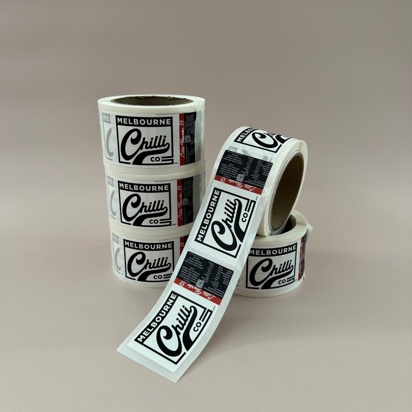 Rectangle Synthetic Roll Labels