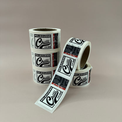 Rectangle Synthetic Roll Labels