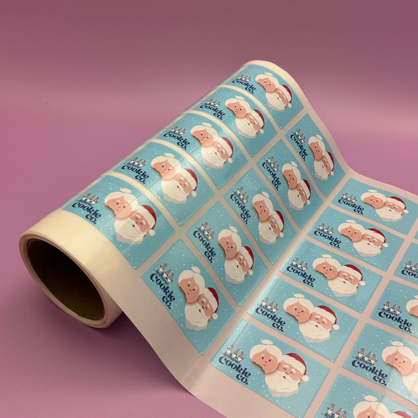 Rectangle Paper Roll Labels