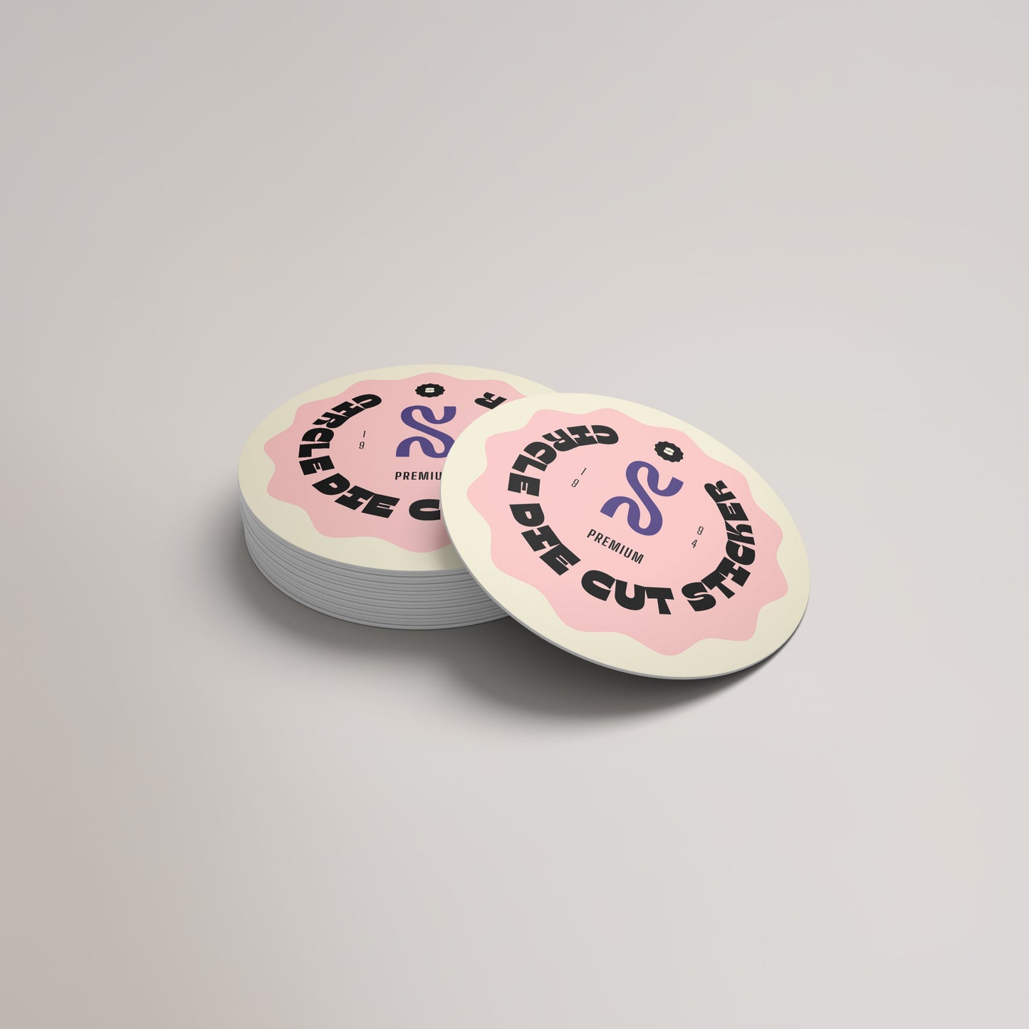 Circle Die-cut Stickers