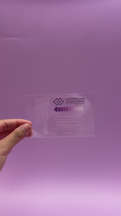 Rectangle Clear Roll Labels